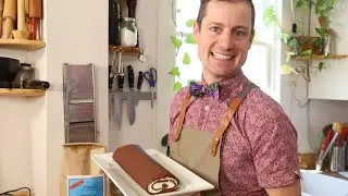 Безглютеновый шоколадный швейцарский рулет