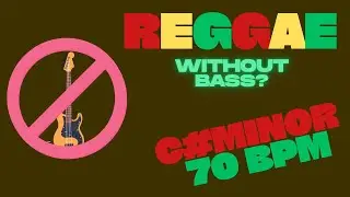 C Sharp Minor Swinging Steppers REGGAE Backing Track for BASS PLAYERS 70 BPM (NO BASS VERSION).