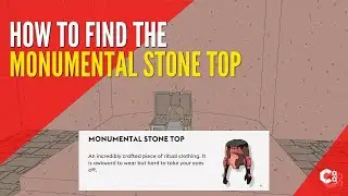 How To Get THE MONUMENTAL STONE TOP In Sable