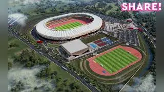 HOIMA STADIUM AFCON 2027 CONSTRUCTION IN UGANDA UPDATES 03/21/2025 IN PICTURES