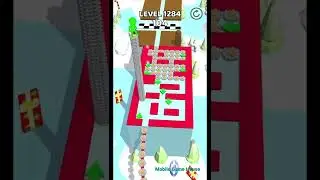 Gameplay top mobile games Relaxing n satisfying game iOS/ANDROID Stacky Dash  #gameplay Level 1284