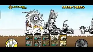 The Battle Cats - Defeating White Cyclone and getting Rope Jump Cat