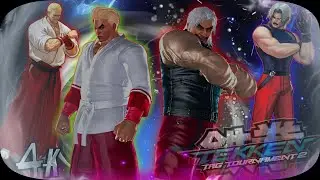Heihachi ( Rugal ) & Kazuya ( Geese ) Ultra Hard UHD 4K 60 FPS
