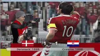 PES 5 Goal Michael Laudrup (Denmark vs Croatia 1998)