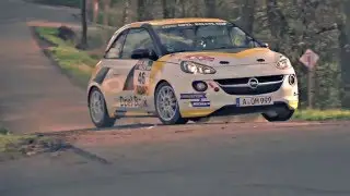 Niki Schelle im Opel ADAM Cup | ADAC Opel Rallye Cup 2016