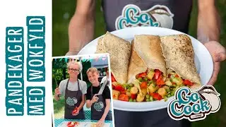Fyldte pandekager med gr&oslash;ntsager | vegetar opskrift | GoCook by Coop
