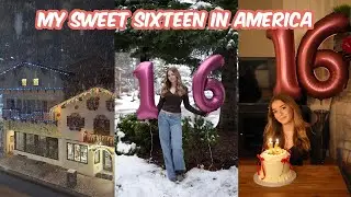 CELEBRATING MY BIRTHDAY IN THE USA FOR THE FIRST TIME (my sweet 16)