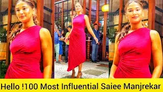 Hello 16th Anniversary Celebration 100 Most Influential Bollywood Actress Saiee Manjrekar