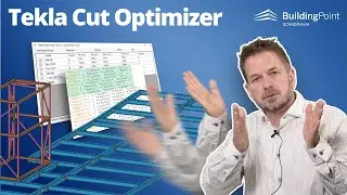 Tekla Cut Optimizer &mdash; как оптимизировать длину резки стальных балок!