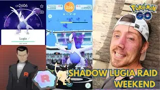 Shiny Hunting Shadow Lugia during Adventure Week: Taken Over Raid Weekend in Pokemon Go