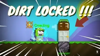Put DIRT LOCKED OMG 😂 | GROWTOPIA FUNNY | DARES