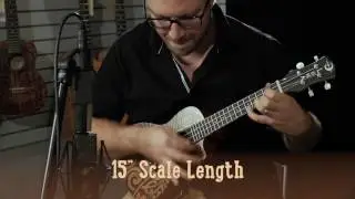 Tribal Concert Cutaway with Preamp by Luna Ukes