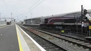 NIR 201 Class Loco Number 209 + Enterprise Train - Connolly Station, Dublin