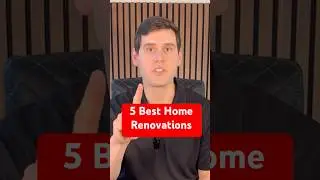 5 home renovations with the best return on investment. 💰📈