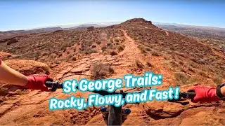 Shredding the Red Rocks of St. George, Utah! 🏜️🚵&zwj;♂️ Epic MTB Adventure