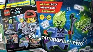 Новый журнал LEGO HIDDEN SIDE №5. LEGO news №63.