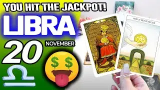Libra ♎️🤑YOU HIT THE JACKPOT!💲💲 horoscope for today NOVEMBER 20 2025 ♎️ #libra tarot NOVEMBER