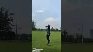 Over arm throw/ Crow hop throw | Coach Dhruv | Fielding Tips