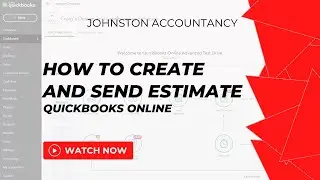 How to create and send estimate in Quickbooks Online