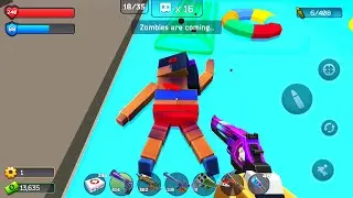 Pixel Combat: Zombie Strike - Rich Hotel - Android Gameplay Walkthrough - Lomelvo
