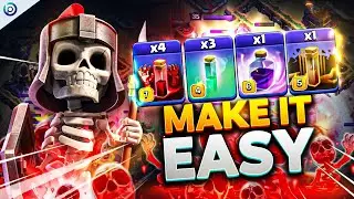 SKELLY DONUT is the MOST SKILLED TH15 Attack Strategy | Clash of Clans