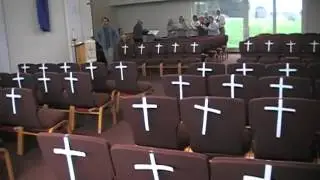 Video of church before All Saint's Day at Living Waters Lutheran Church - 11/1/15