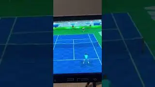 Playing Virtua Tennis World Tour on PSP #sega