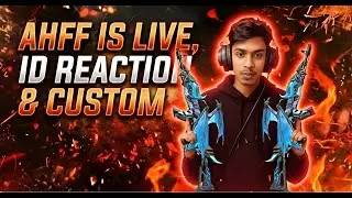 🎯 AHFF || Free Fire Live &ndash; ID Reaction + Custom Room💎 Diamond Giveaway 🔥