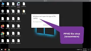 Pphg ransomware [.pphg file virus] removal & decryption.