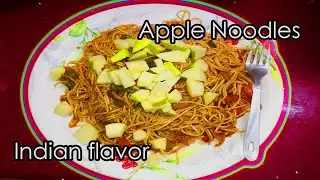 Apple Noodles  - Indian flavor