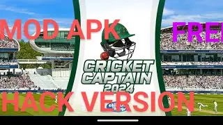 Cricket Captain 2024 Mod Apk / Cricket Captain 2024 Hack / Cricket Captain 2024 Hack All Problem Fix