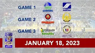 UNTV Cup: Full Games at Paco Arena, Manila | January 18, 2023