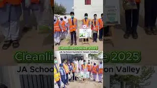 Cleanliness Drive - JA School System , Soon Valley-
