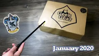 Harry Potter : January 2020 GeekGear Wizardry Monthly Subscription Box : Ravenclaw