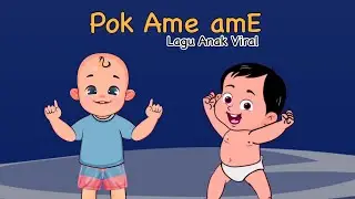 Pok Ame Ame 🎵 Lagu Anak Balita & TK Animasi Ceria Terbaru