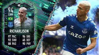 94 RICHARLISON FLASHBACK PLAYER REVIEW FIFA 22