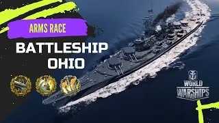Wows OHIO: OP Battleship World of Warships #wows #worldofwarships #gaming