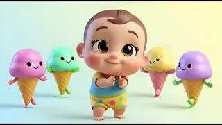 Fruit Ice Cream Song for Toddlers | Nursery Rhymes & Kids Songs