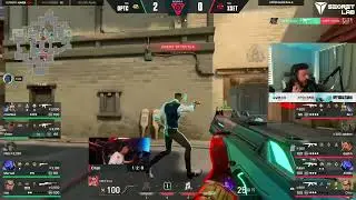 Tarik reacts to OpTic yay and XSET cryo looking at each other LOL