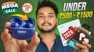 [Republic SALE]🔥Best EarbudsTWS Deals 🎧🔥 Best Earbuds Under ₹500 to ₹1500