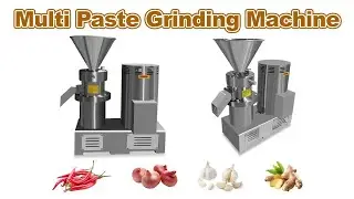 Wasabi Paste Grinding Machine|Hot Pepper Paste Sauce Machine|Mustard Paste Grinding Machine