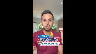 I Left My $100,000 corporate job! #shorts #dropshipping