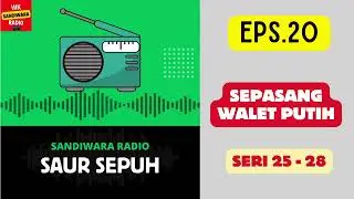 SAUR SEPUH Episode 20. Sepasang Walet Putih -- Seri 25 - 28 [Sandiwara Radio]