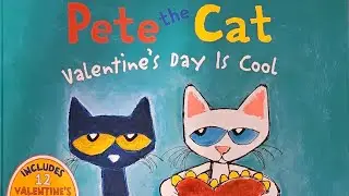 Pete The Cat Valentines Day Is Cool #Petethecat #fun #reading #vlog #kids