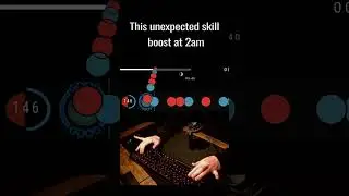 Osu taiko at 2am #osugame #taiko