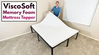 ViscoSoft Memory Foam Mattress Topper - Quick Review!