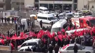 ŞEHİT ÖZEL HAREKAT POLİS MEMURU MAHMUT BİLGİN  CENAZE TÖRENİ 1