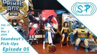 Soundout's Pick Ups Episode 05 - Marvel Legends, Moon Gundam, DC Primal Age, Yu-Gi-Oh