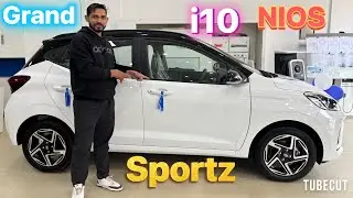 All new Hyundai Grand i10 NIOS Sportz Dual Tone white review |@Autolane10 | New i10 Sportz DT