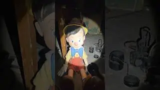Do you think it&rsquo;s alive? #shorts #short #horror #creepy #footage #pinocchio #foundfootage
